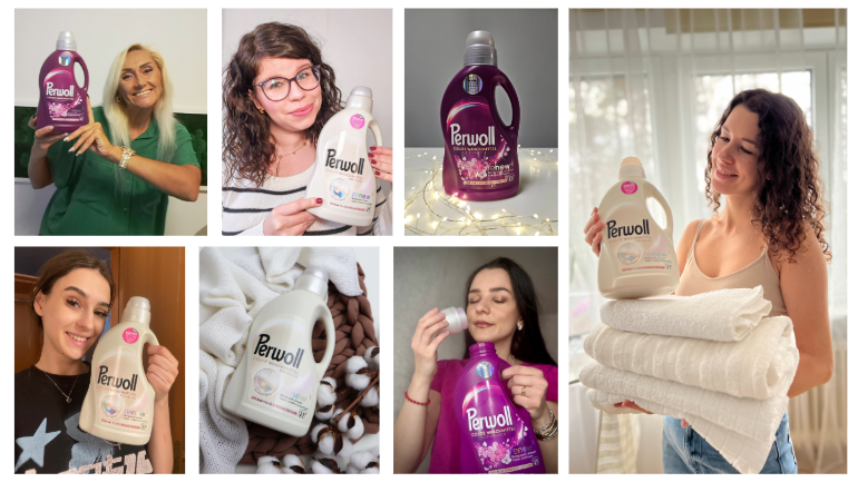 Eure Highlights mit dem neuen Perwoll für Helles und Perwoll Blütenfrisch!