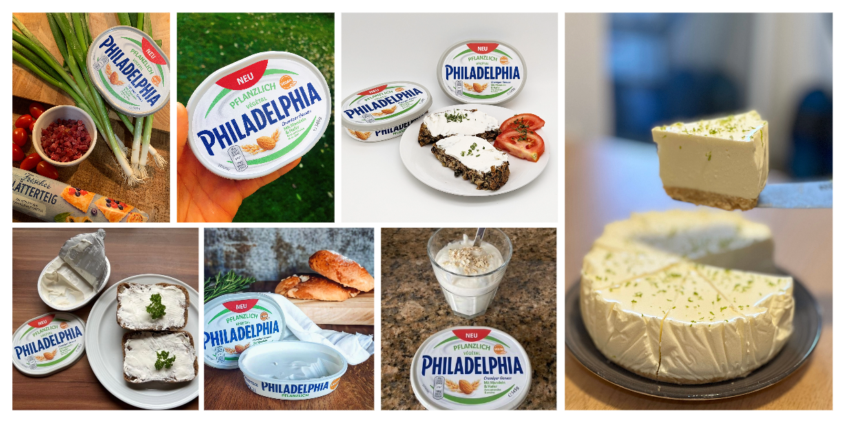 Eure Aufgaben im Projekt mit Philadelphia Pflanzlich!