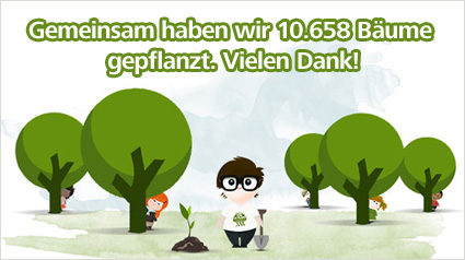 Plant-for-the-Planet sagt Dankeschön!