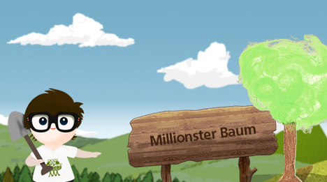 … pflanzten die Kinder im Jahr 2010 in Deutschland zum Beispiel den millionsten Baum. Das neue Ziel: 