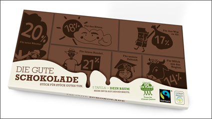 Variante 3: Hinweis als Text auf der Vorderseite, Code zum Pflanzen auf der Rückseite. 