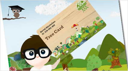 Plant-for-the-Planet Tree Card