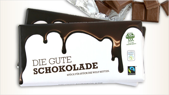 Bereits seit April  2012 gibt es „Die Gute Schokolade“, mit der man genießen und gleichzeitig Stück für Stück Gutes tun kann. Denn …