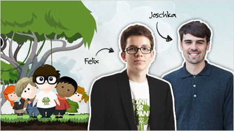 Unsere Ansprechpartner Felix und Joschka