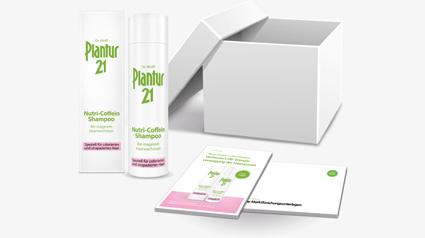 Das Startpaket im trnd-Projekt mit Plantur 21.