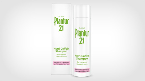  Für junge Frauen ab 20 Jahren gibt es Plantur 21. Das Nutri-Coffein-Shampoo …