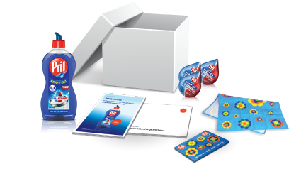 Startpaket Pril Kraft-Gel gegen Fett