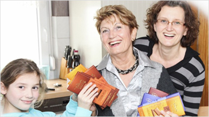 Nun gehen wir ans gemeinsame Probieren und Bekanntmachen.