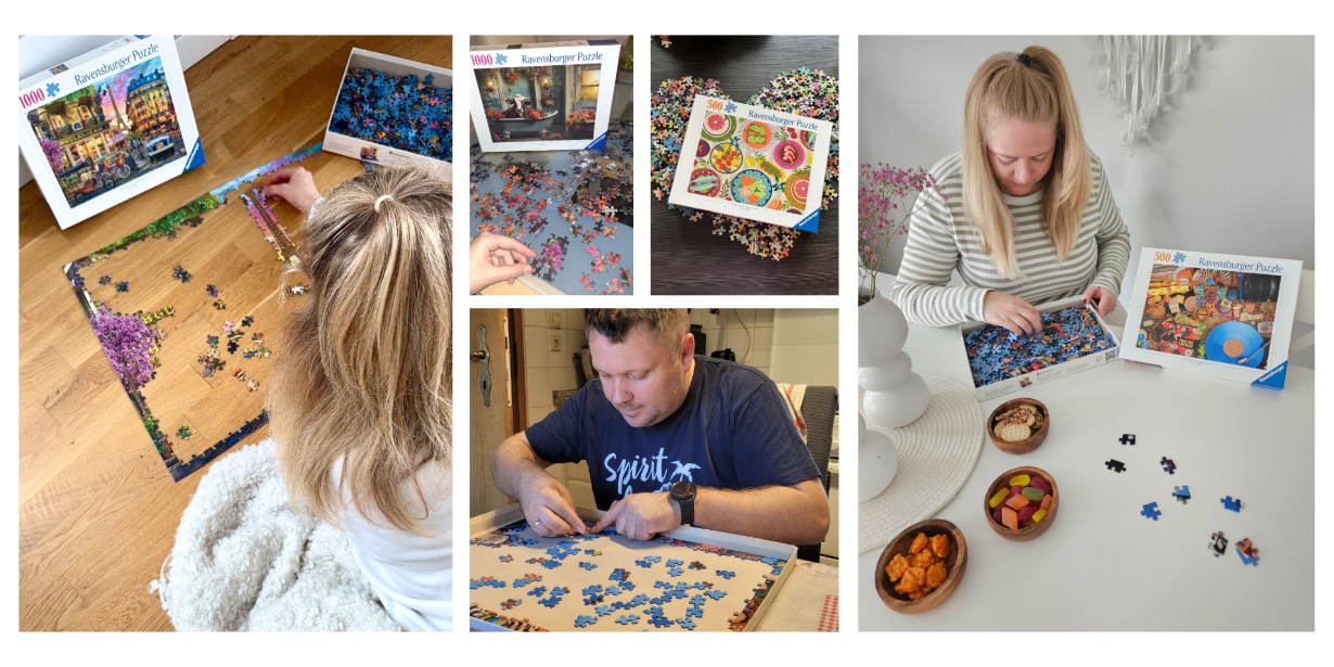 Erste Eindrücke mit den Ravensburger 2D Puzzlen! 