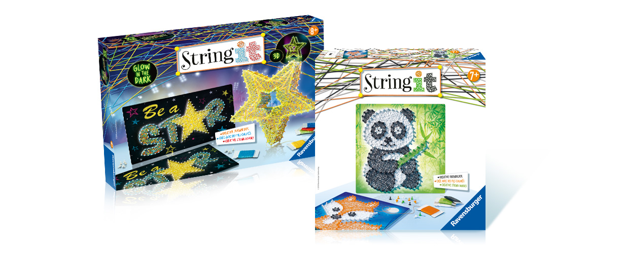 ... bastelt der trnd-Partner-Nachwuchs die Varianten „Panda & Fuchs“ und das Maxi-Produkt STAR, dekoriert damit das Zuhause oder verschenkt die Werke.