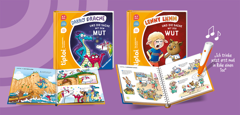 Interaktive Bildergeschichten über den Umgang mit Gefühlen