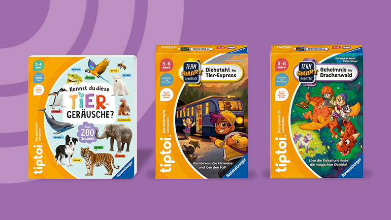 Tiergeräusche und smarte Rätsel