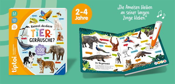 Kennst du diese Tiergeräusche?