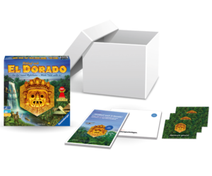 Das Startpaket im trnd-Projekt mit "Wettlauf nach El Dorado" von Ravensburger.