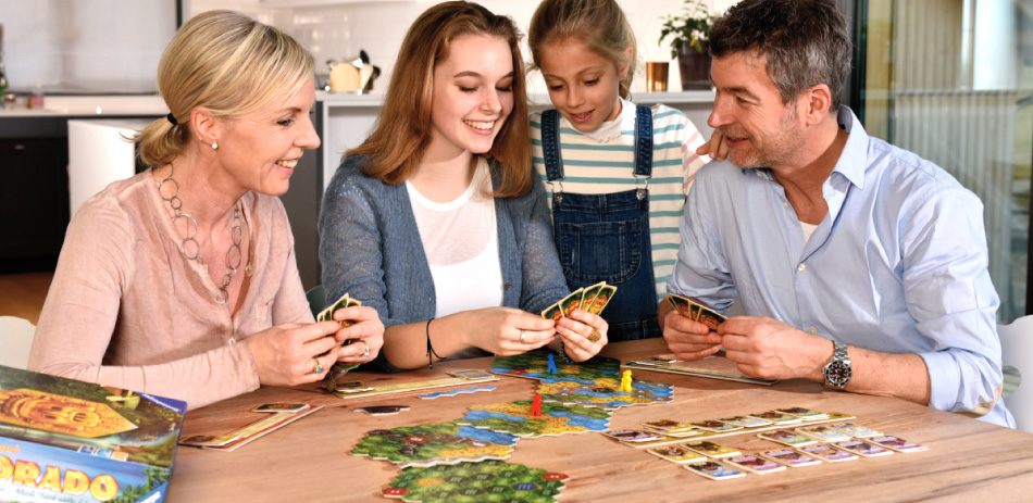 In dem Strategiespiel werden Erwachsene und Kinder ab zehn Jahren zu Expeditionsleitern und versuchen, das legendäre Goldland als Erste zu erreichen.