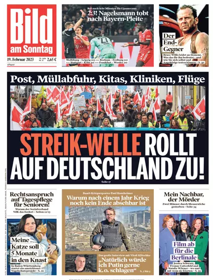Lies die Bild am Sonntag mit Readly