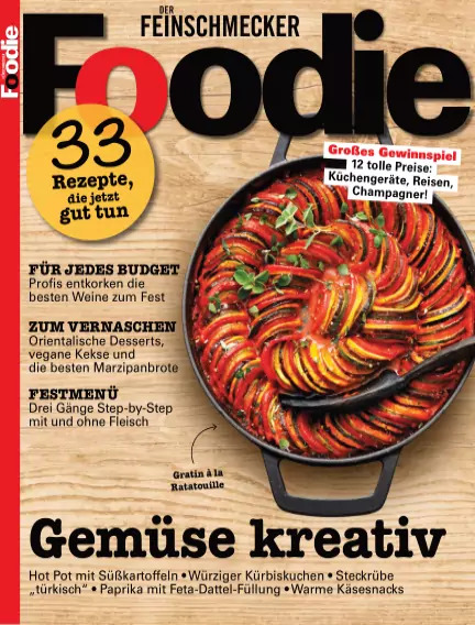 Lies FOODIE in der Readly App