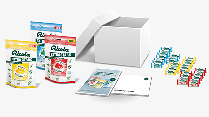 Startpaket Ricola EXTRA STARK