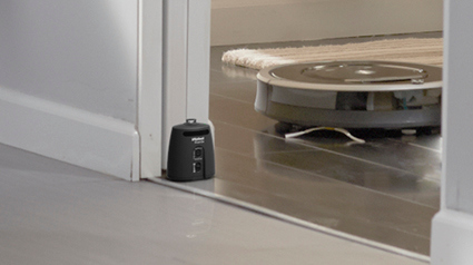 Eine Virtual Wall oder ein Lighthouse helfen dem Roomba bei der Orientierung.