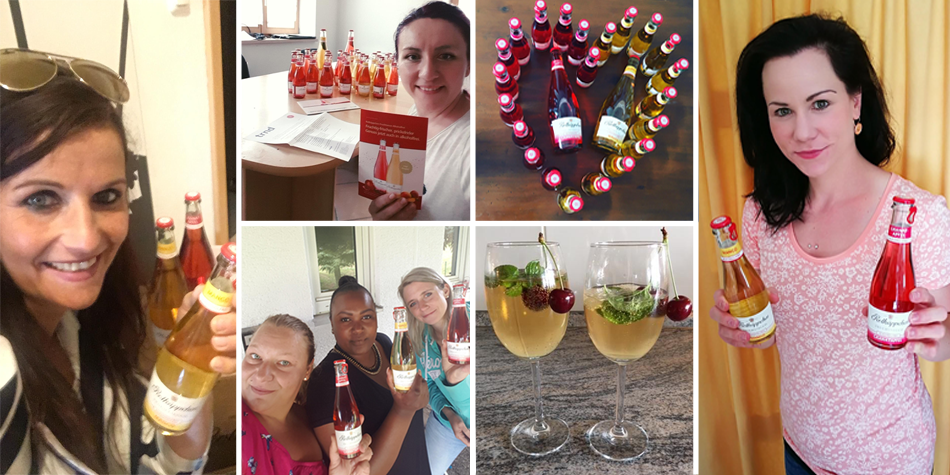 Es gibt Grund zum Anstoßen mit Rotkäppchen Fruchtsecco Alkoholfrei!