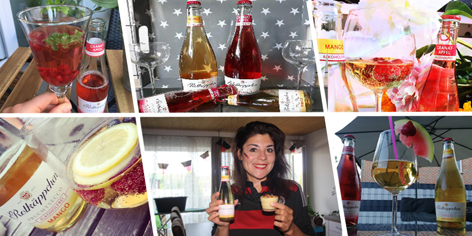 Unsere Fruchtsecco-Experten und Ihre Rezeptideen