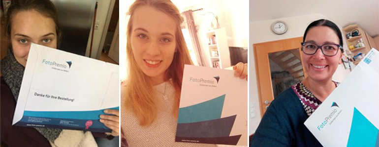 Unsere RUCK ZUCK Fotobücher® waren im Handumdrehen erstellt und ruck zuck geliefert, ...