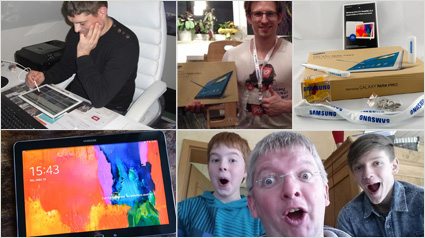 Schön war es mit dem Samsung GALAXY NotePRO 12.2.