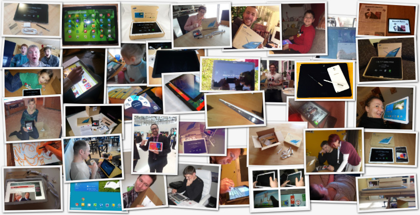 Samsung NotePRO - Eindrücke der Teilnehmer