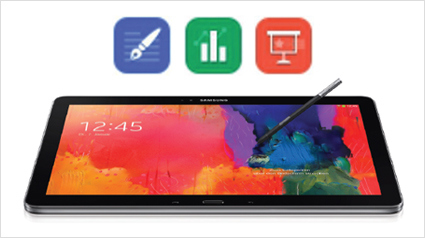 Samsung GALAXY NotePRO 12.2 und Hancom Office