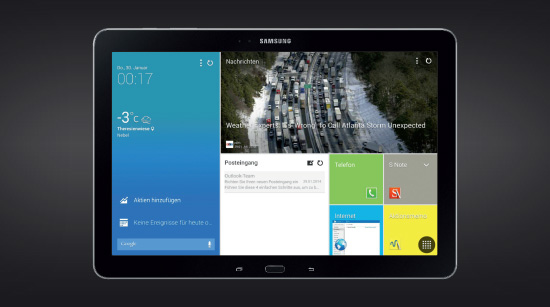 … mit Android 4.4.2 samt innovativer Samsung Benutzeroberfläche Content Home, die Deinen Startbildschirm in ein dynamisches Informationszentrum verwandelt. Mit dem …