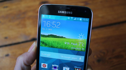 Viel zu bieten: Das Samsung Galaxy S5