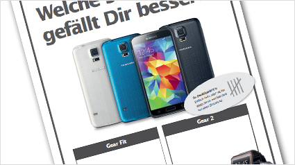 Stimmzettel Samsung Smartwatches