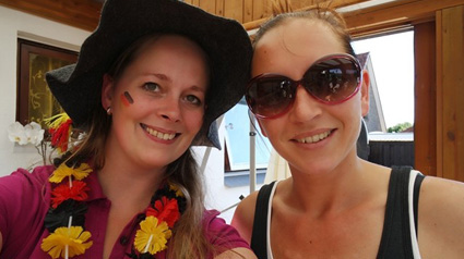 Tolle Selfies/Wefies unserer Samsung NX mini Onlinereporter