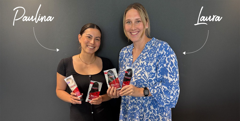 Unsere Ansprechpartnerinnen im Projekt mit Schwarzkopf Brillance Haar Glossing