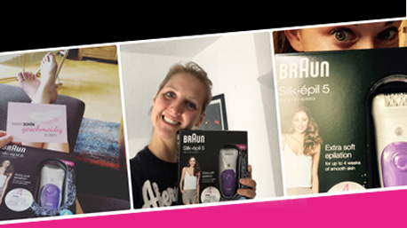 Erster Eindruck im trnd-Projekt mit Braun Silk-épil 5