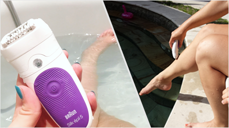 Gemeinsam haben wir den Braun Silk-épil 5 Wet & Dry ausgiebig ausprobiert...