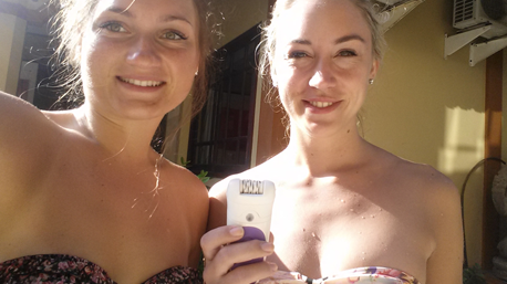 ... bei unseren Mädels vorgestellt...