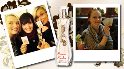 Wir verteilen unsere Christina Aguilera WOMAN Proben.