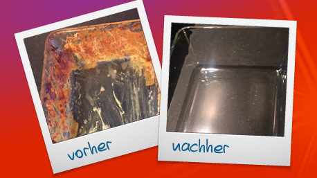 Bild 2: Vorher-Nachher Test von trnd-Partnerin Sunchy