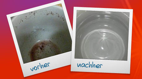 Bild 3: Vorher-Nachher Test von trnd-Partnerin Raketabambi