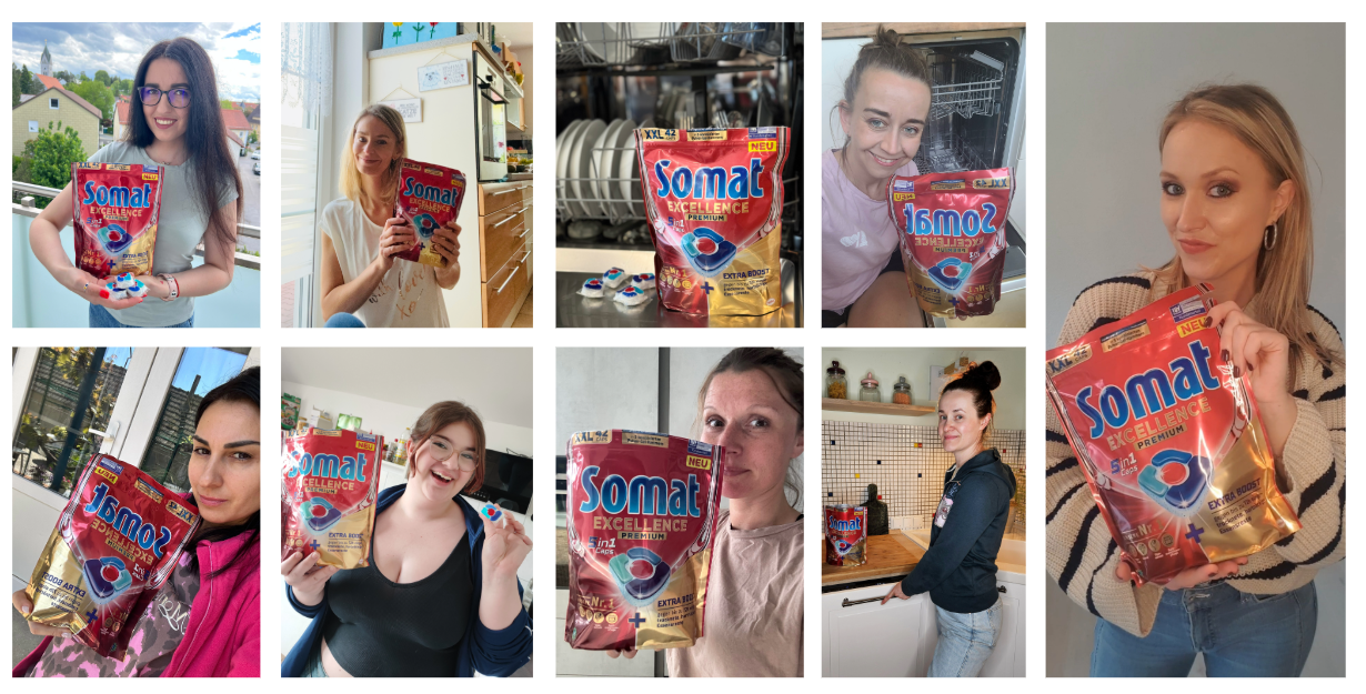 Glänzende Highlights mit den neuen  Somat Excellence Premium 5in1 Caps! ✨