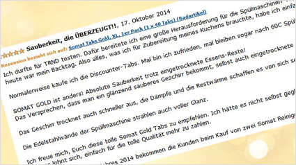 Auf Produktbewertungsplattformen können wir die Gold Tabs bewerten und unsere Erfahrungen teilen.