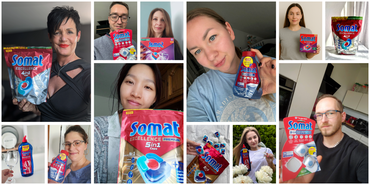 Glänzendes Geschirr und saubere Maschinen: Eure Highlights mit Somat!