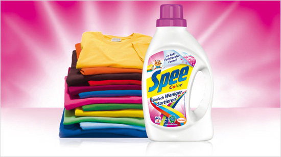 Ab Juli 2014 heißt es beim Waschen „Mischen possible“ mit dem neuen Spee Color „Einfach Weniger Sortieren“. Denn damit …