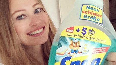 ... aber auch in Punkto Inhalt brachte uns die Neuheit von Spee zum Strahlen denn die neue Größe bietet dauerhaft fünf Wäschen mehr.