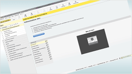 Wir schauen gemeinsam, wie übersichtlich die SteuerSparErklärung 2014 aufgebaut ist.