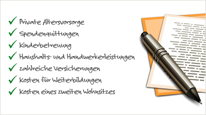 Mit der SteuerSparErklärung im Blick behalten, welche Belege beim Ausfüllen wichtig sind.