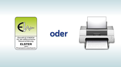SteuerSparErklärung: Einfach per Elster oder in Papierform übermitteln.