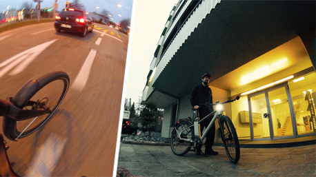 Mit bis zu 45 km/h durch den Berufsverkehr: das Stöckli e.t. ist das ideale Fortbewegungsmittel für Pender.