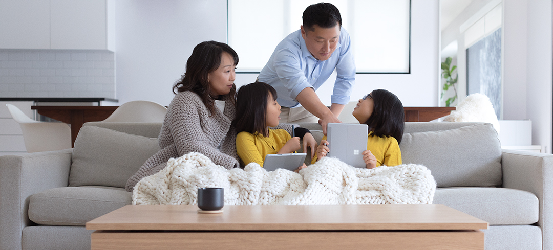 Das Surface Go für die ganze Familie.